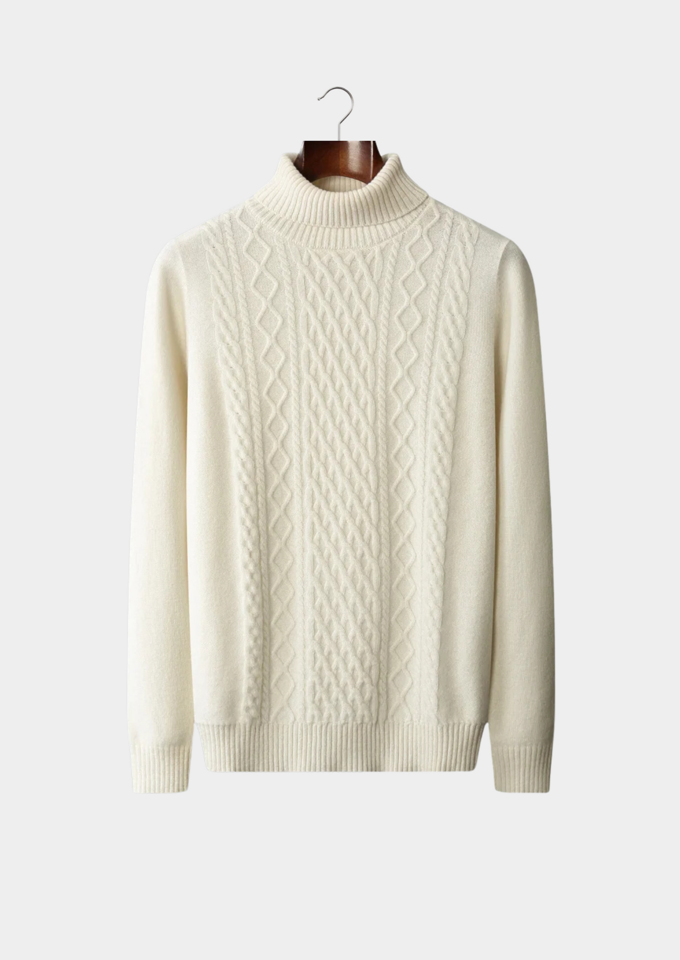 Men’s Cable Sweater Classic Style | Modern