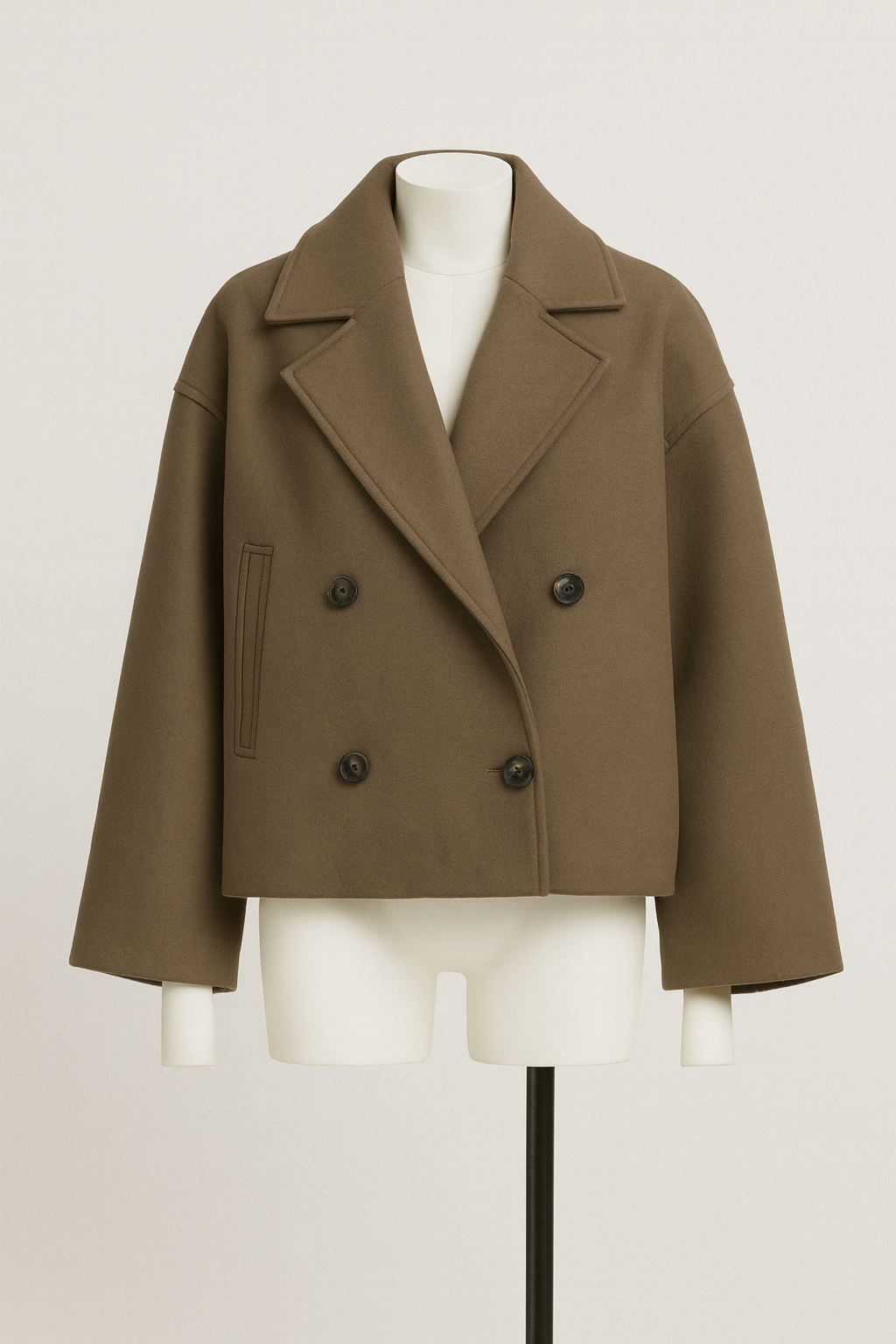 Women’s Cropped Winter Coat | Modern