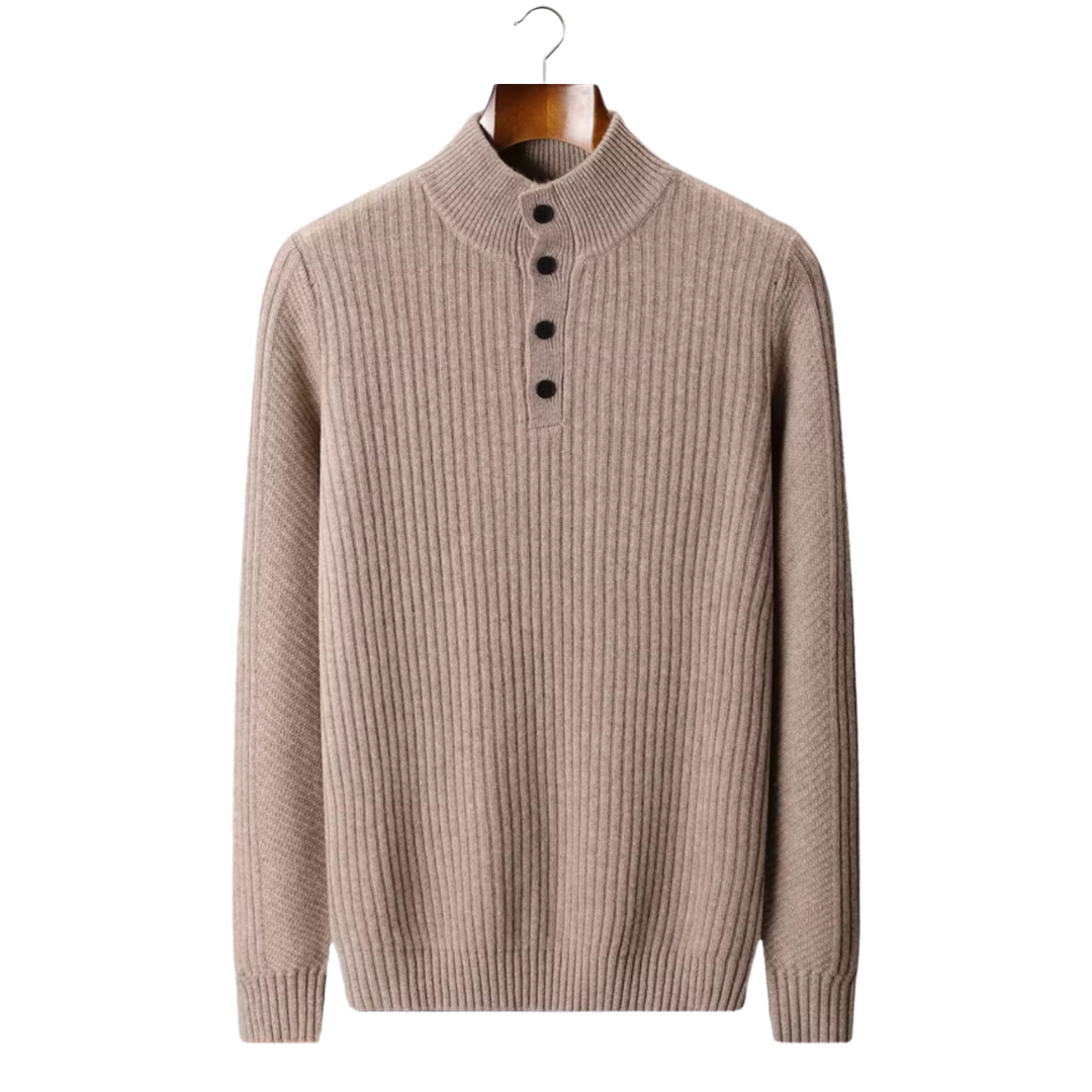Men’s Button Sweater Classic Style | Modern