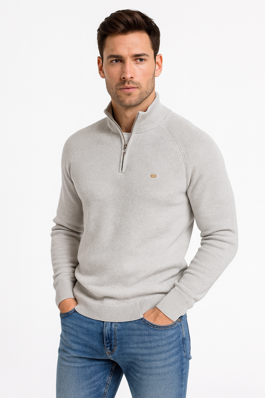 Men’s Zip-Up Sweater – Classic Everyday Style