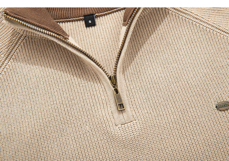 Men’s Quarter Zip Sweater | Modern