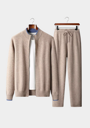 Men’s Zip Sweater Set Minimal Style | Modern
