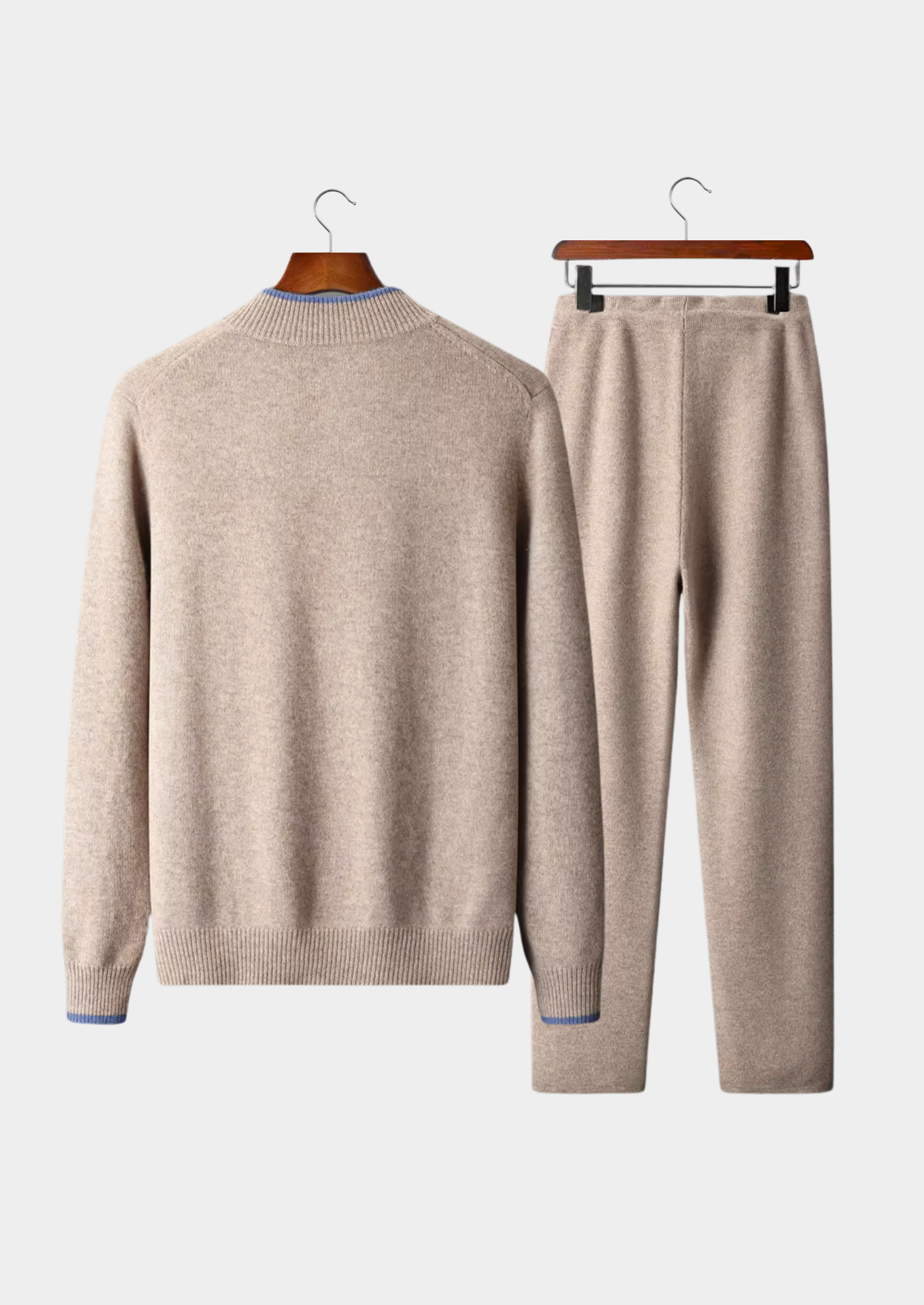 Men’s Zip Sweater Set Minimal Style | Modern