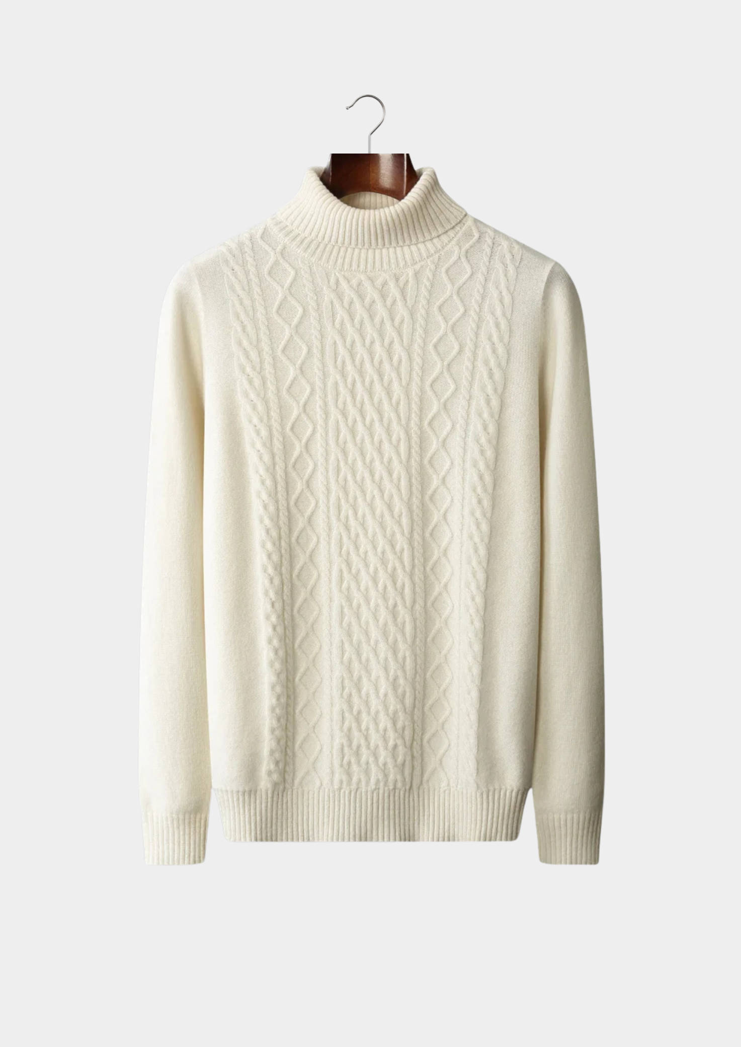 Men’s Cable Sweater Classic Style | Modern