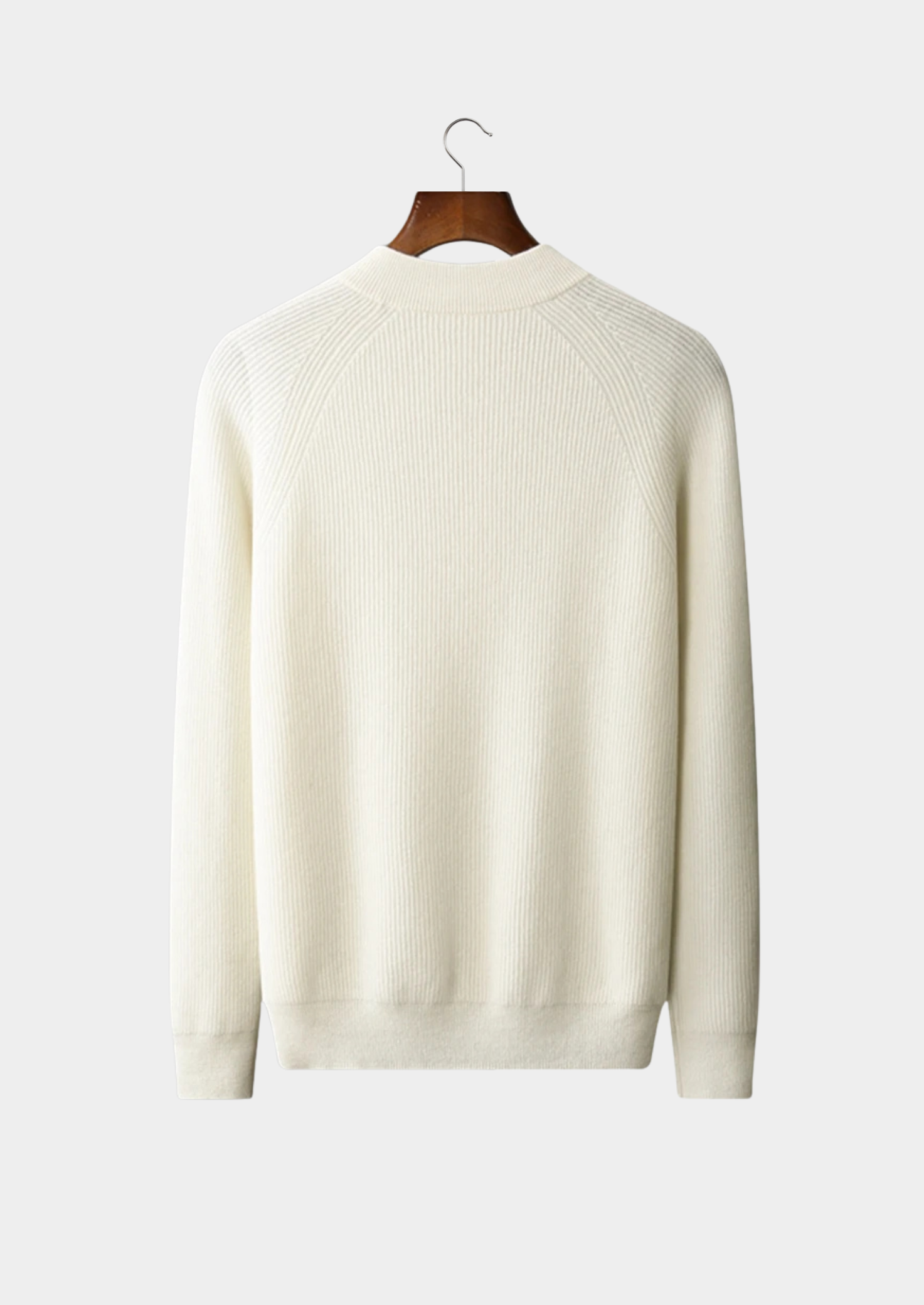 Men’s Button Sweater Minimal Style | Modern