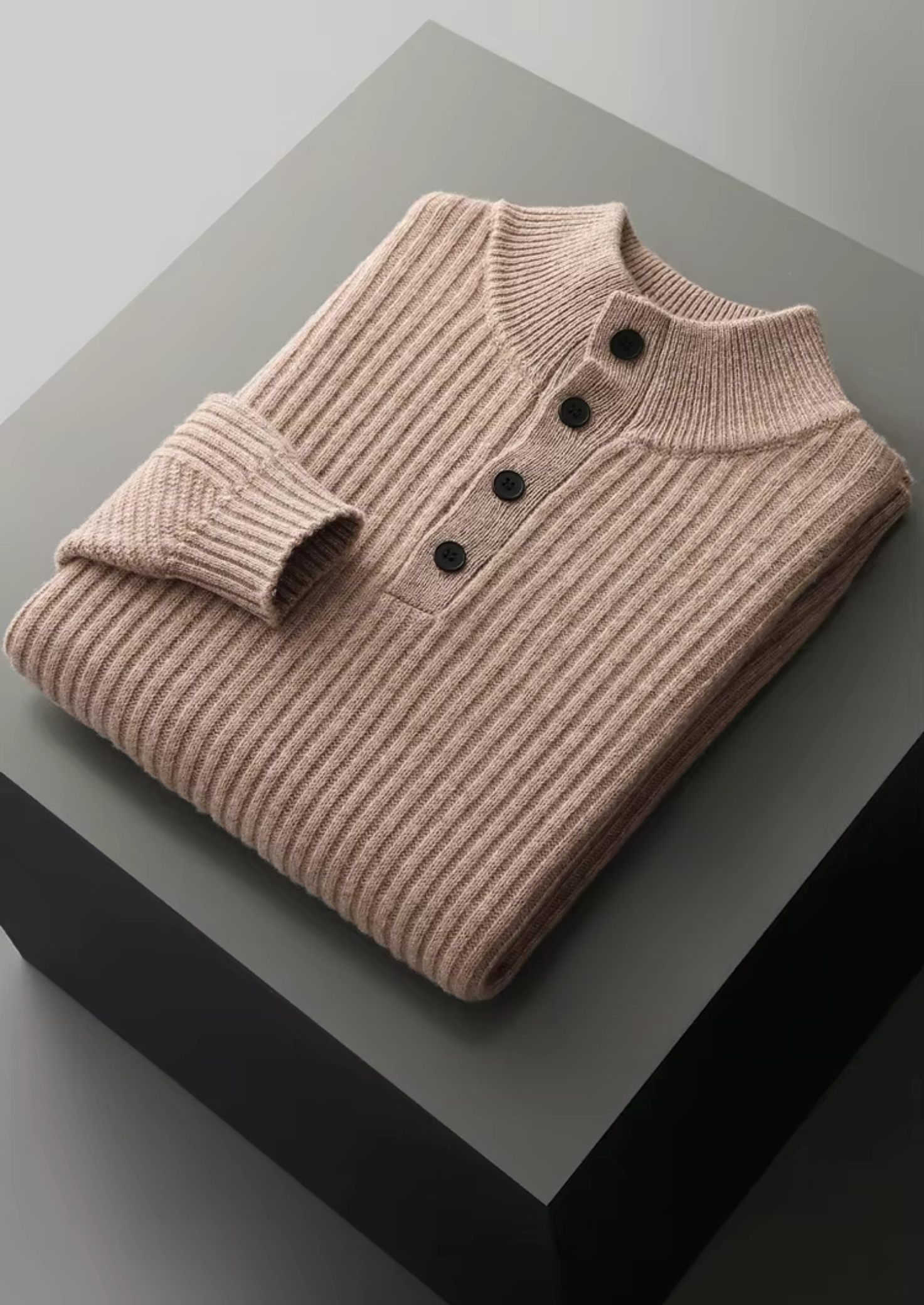 Men’s Button Sweater Classic Style | Modern
