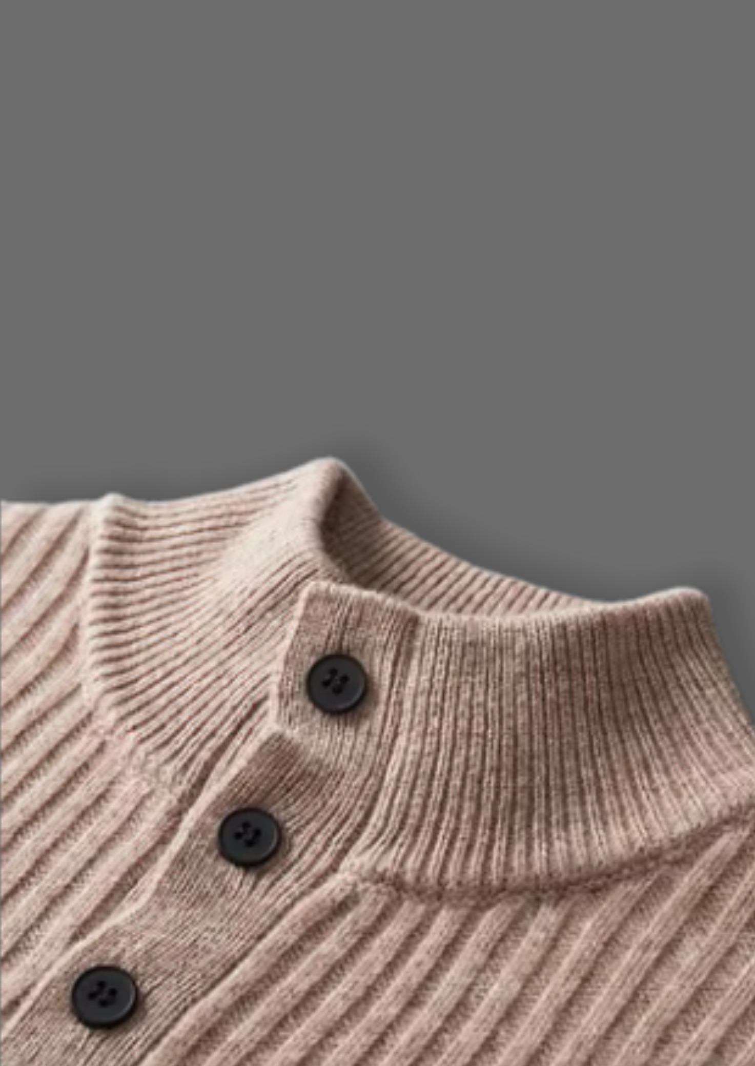 Men’s Button Sweater Classic Style | Modern