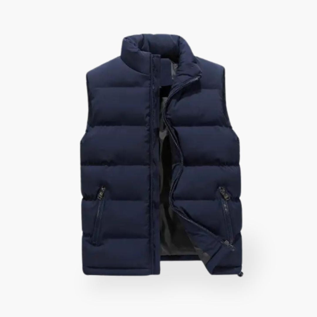 Men’s Casual Puffer Vest | Trend