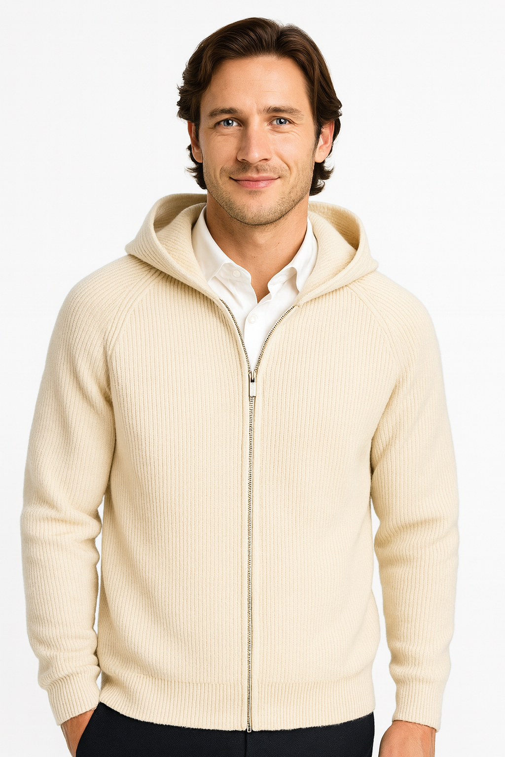 Men’s Winter Hooded Jacket – Comfortable Casual Outerwear