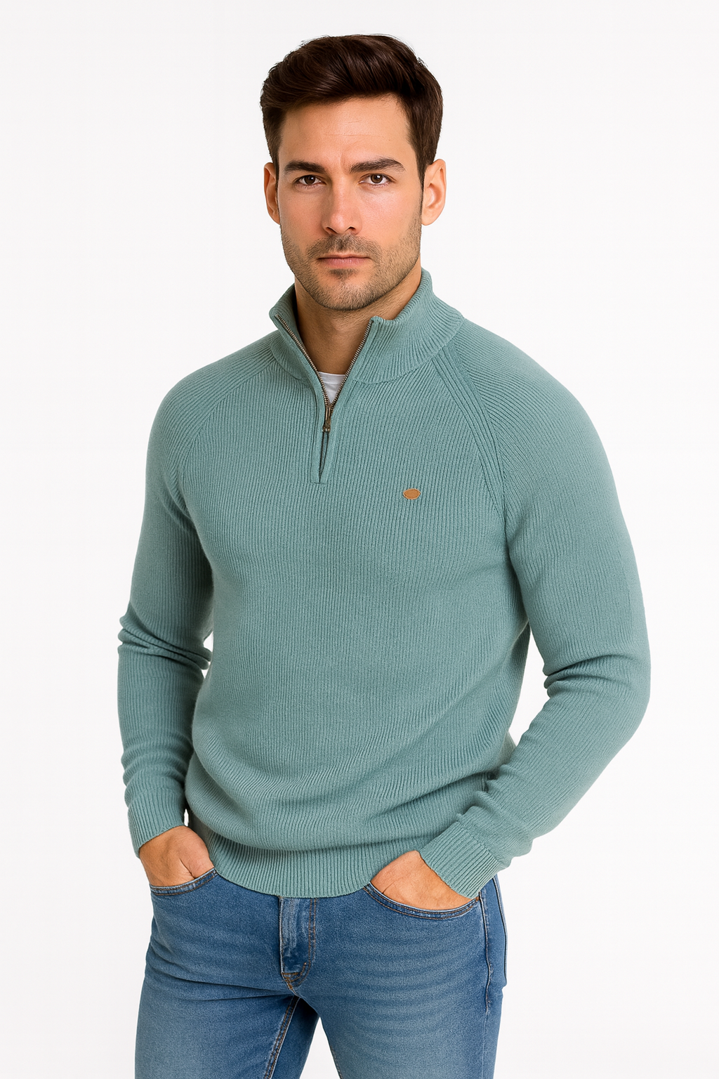 Men’s Quarter Zip Sweater | Modern