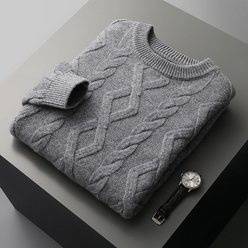Men’s Cable Knit Sweater | Classic