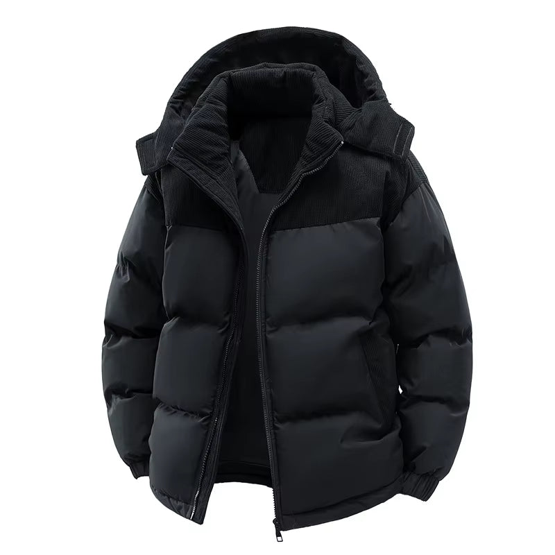 Ilhance – Men’s Hooded Puffer Jacket
