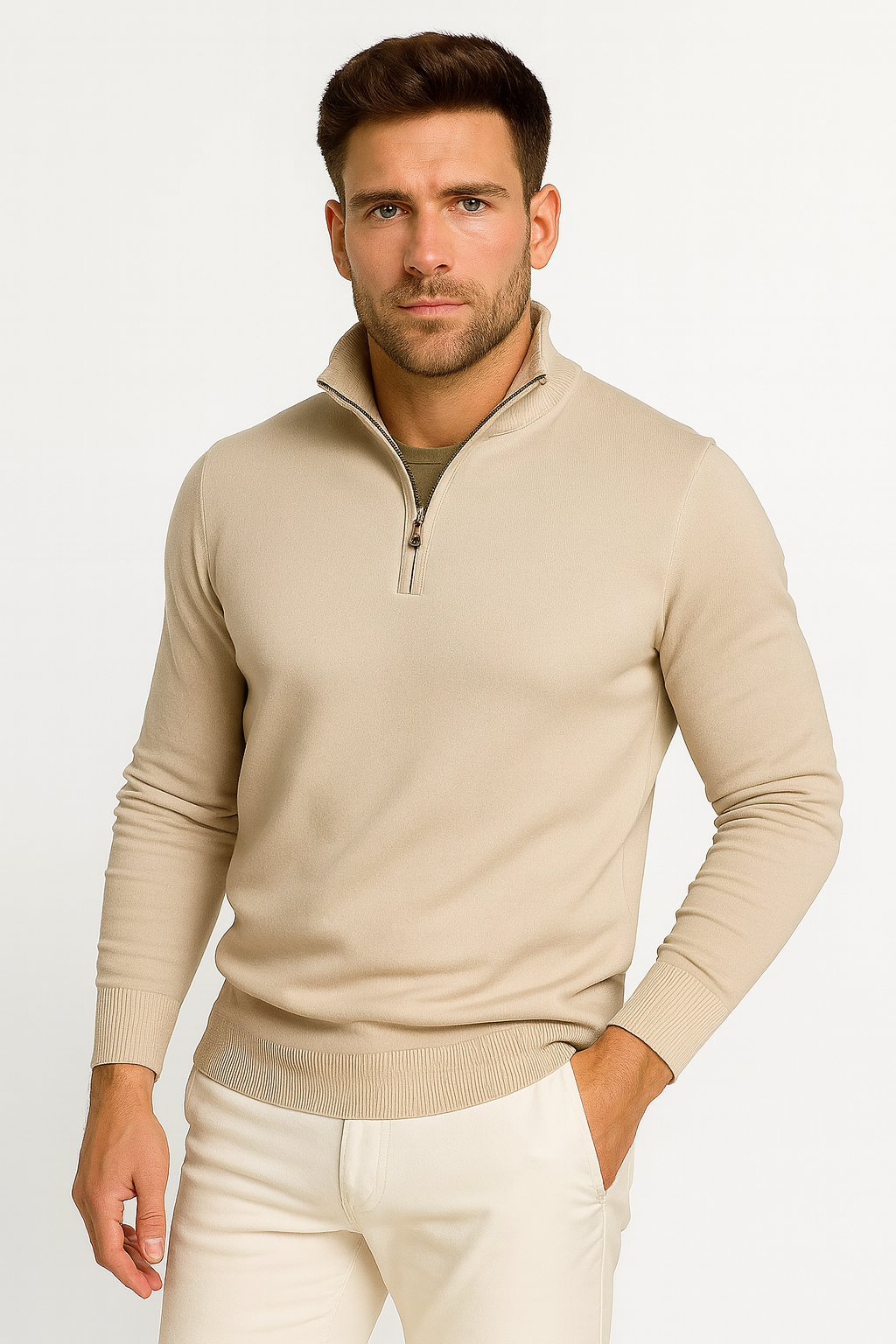 Ilhance – Men’s Quarter-Zip Pullover