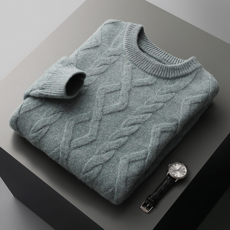 Men’s Cable Knit Sweater | Classic