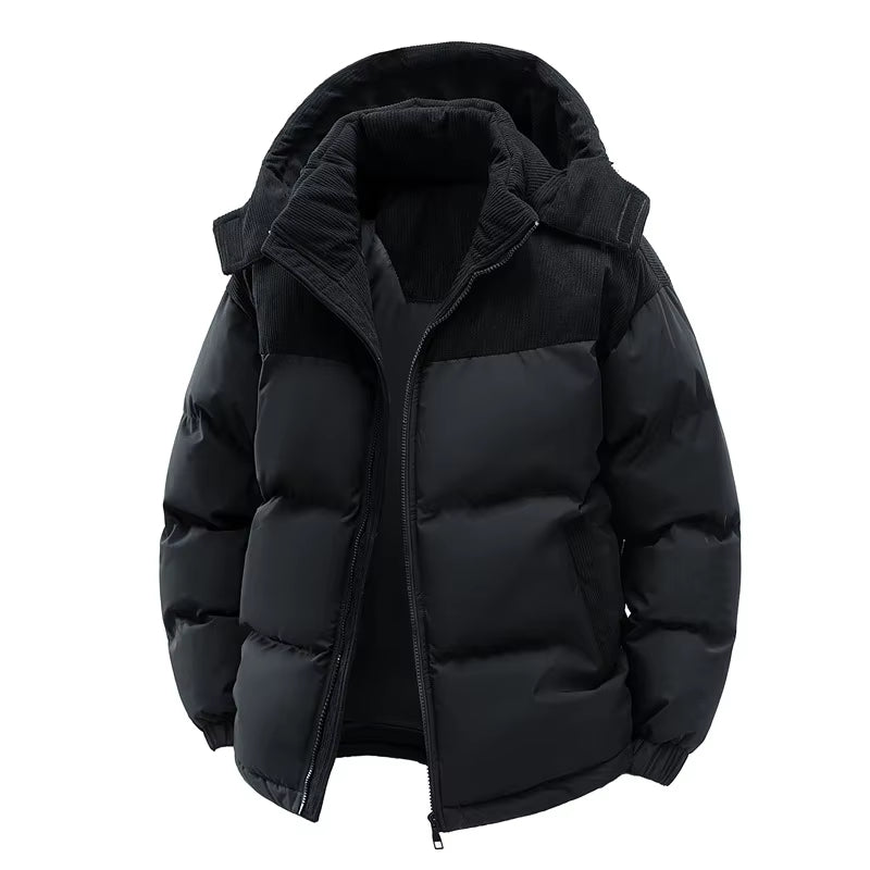 Ilhance – Men’s Hooded Puffer Jacket