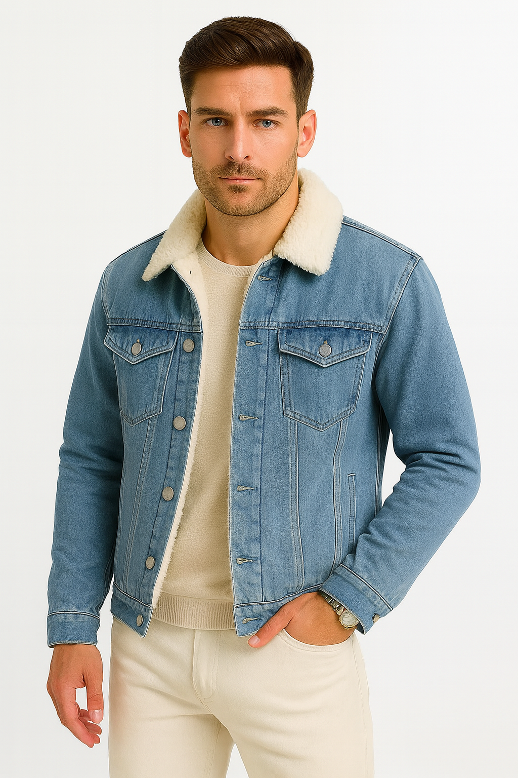 Men’s Casual Jacket – Comfortable Cold Weather Style