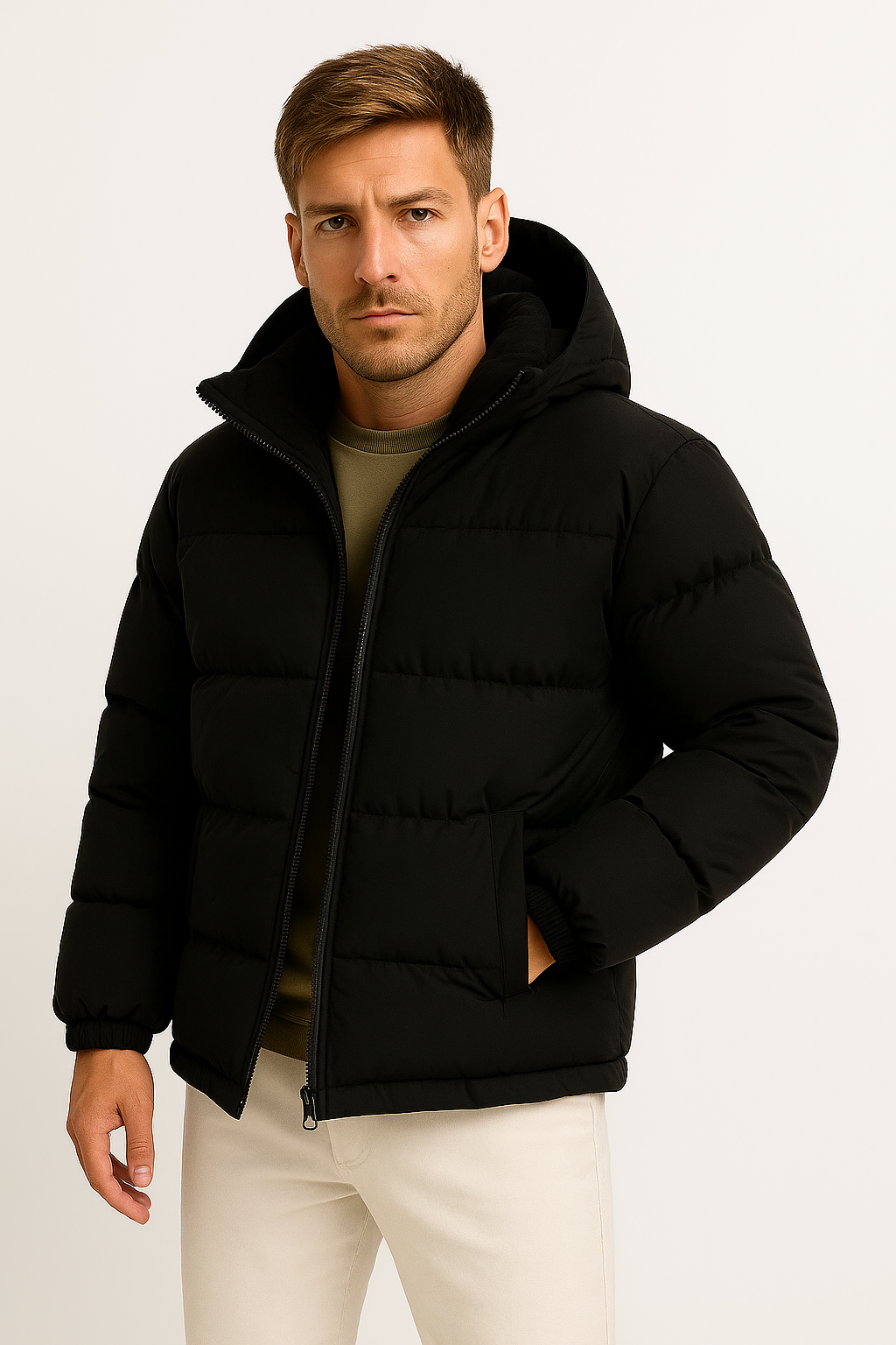 Men’s Puffer Coat – Comfortable Daily Winter Style