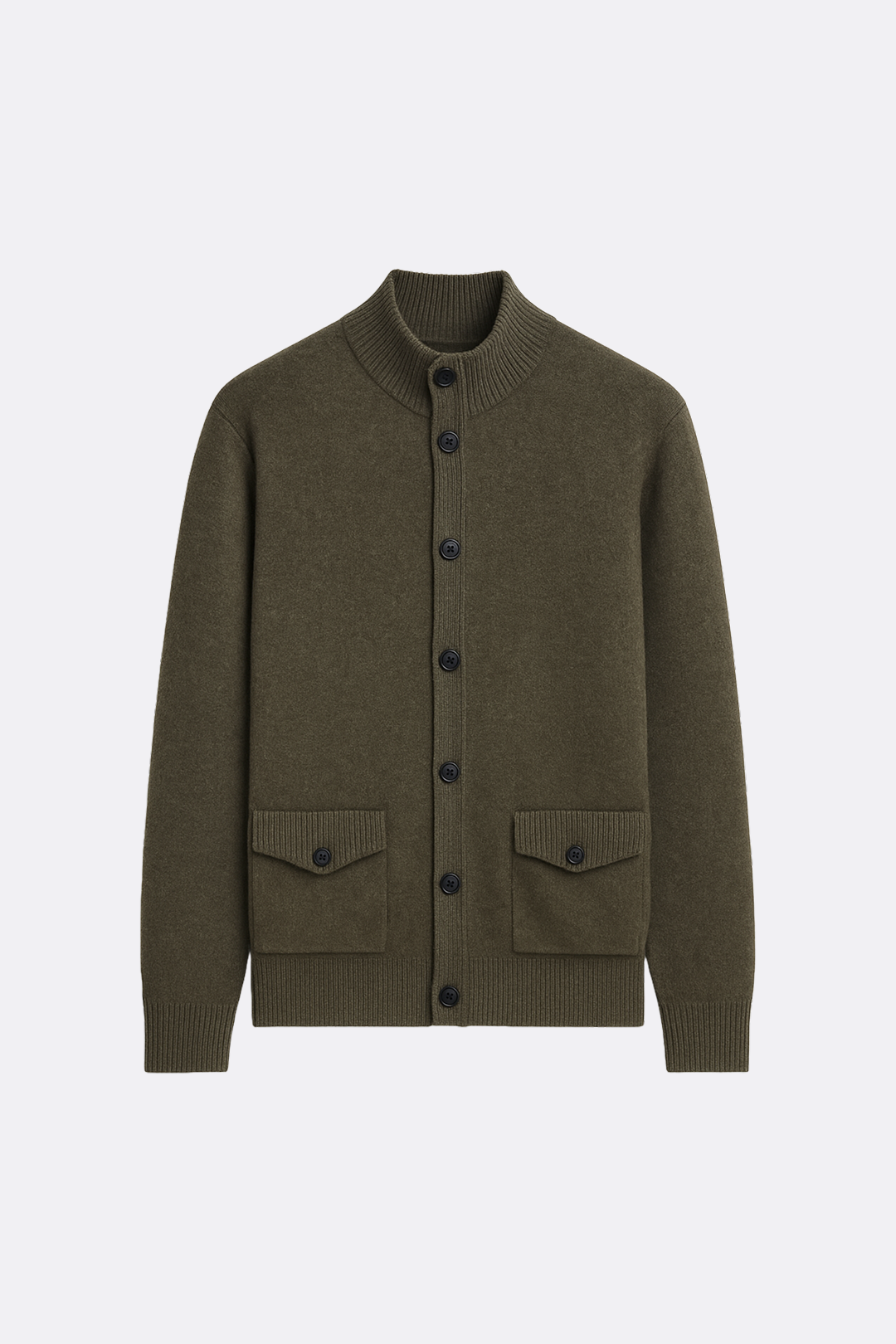 Men’s Button Cardigan Minimal Style | Modern