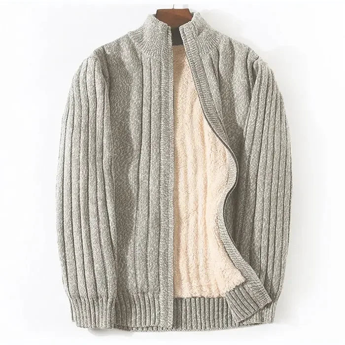 Men’s Fleece Lined Cardigan | Modern