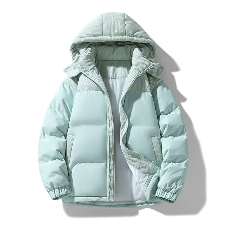 Ilhance – Men’s Hooded Puffer Jacket