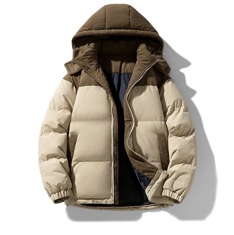 Ilhance – Men’s Hooded Puffer Jacket