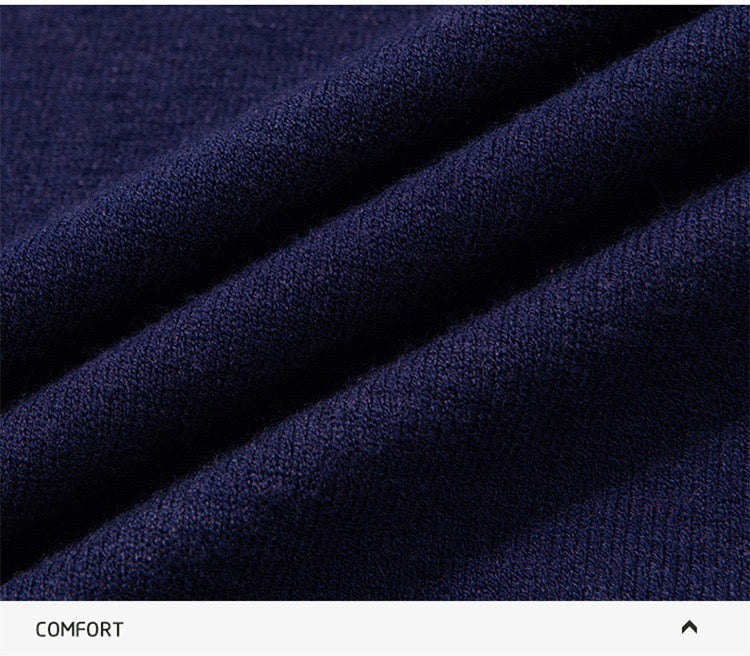 Ilhance – Men’s Classic V-Neck Sweater