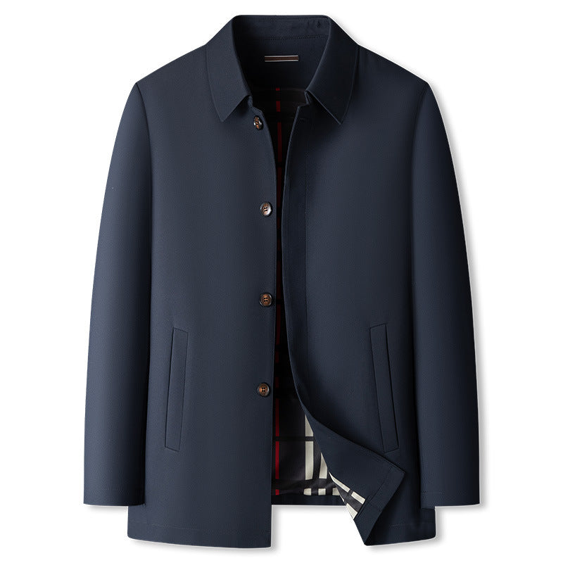 Men’s Classic Long Coat | Modern