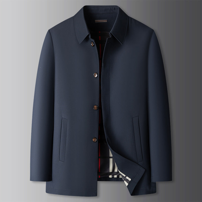Men’s Classic Long Coat | Modern