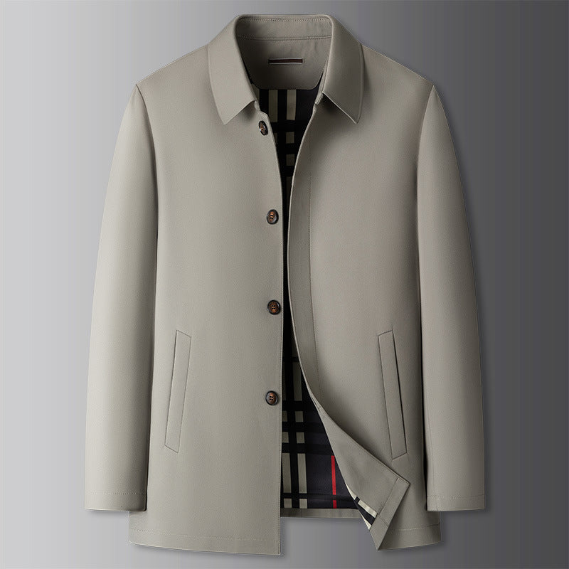 Men’s Classic Long Coat | Modern