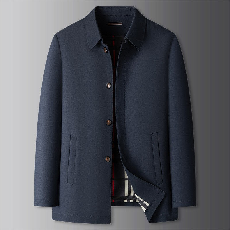 Men’s Classic Long Coat | Modern