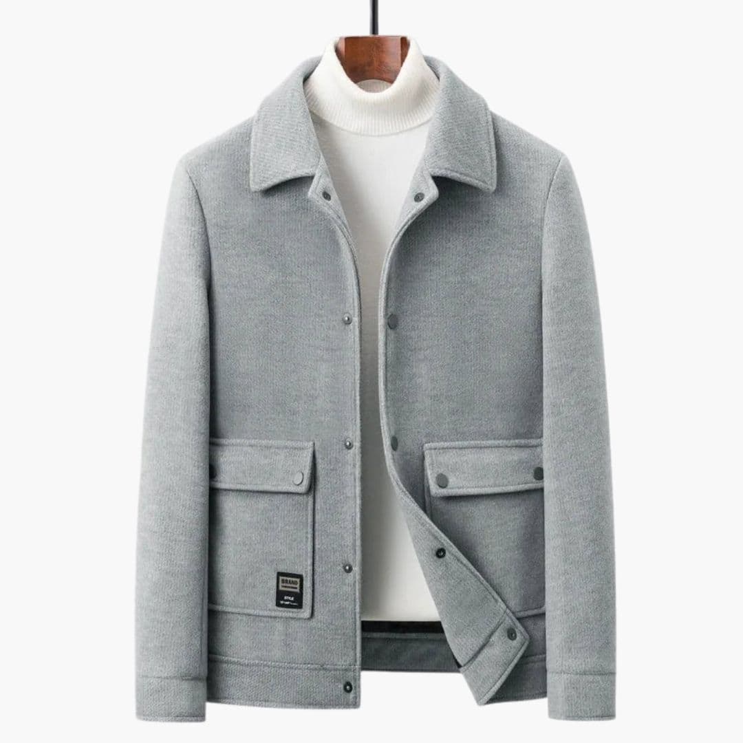 Men’s Button Cardigan Relaxed Style | Modern