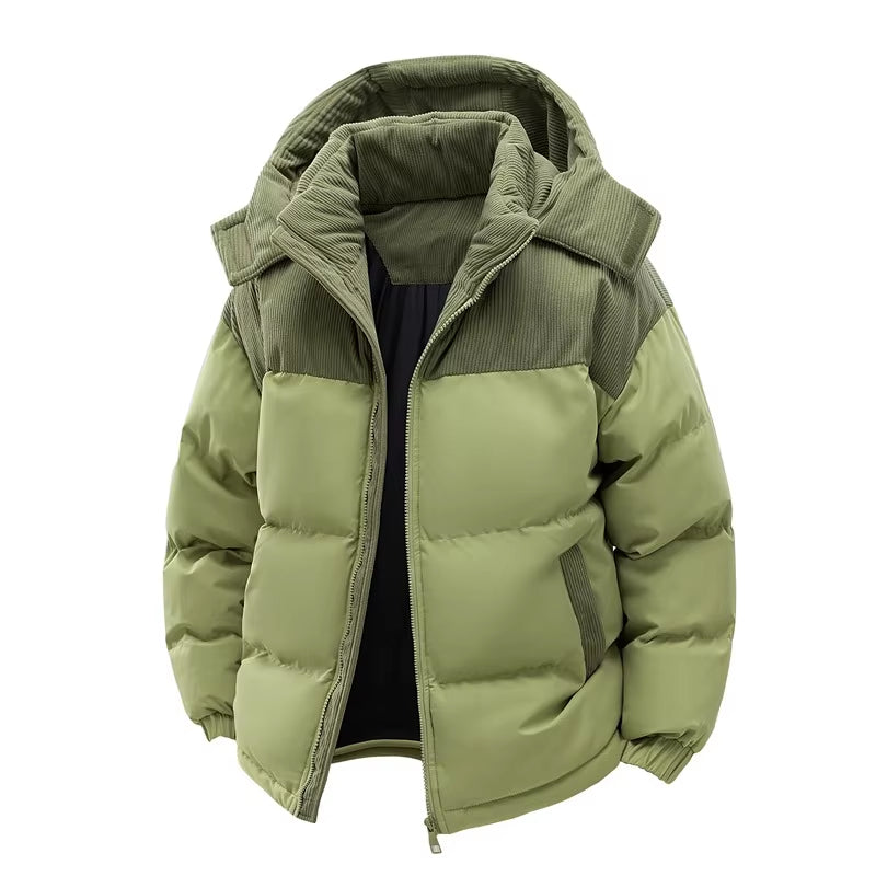 Ilhance – Men’s Hooded Puffer Jacket