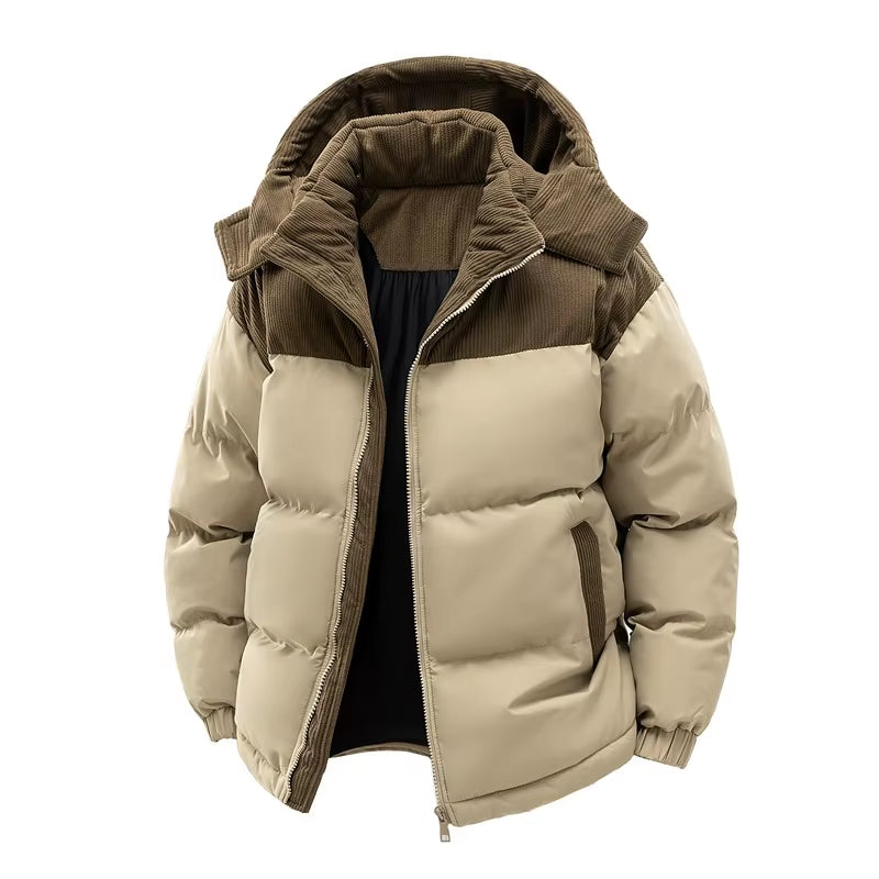 Ilhance – Men’s Hooded Puffer Jacket