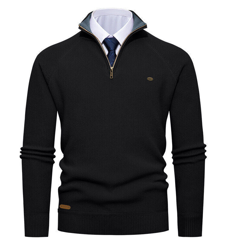 Men’s Quarter Zip Sweater | Modern